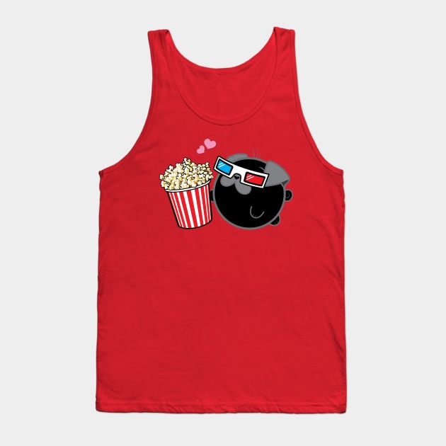 Poopy - 3D Glasses Tank Top by Poopy_And_Doopy